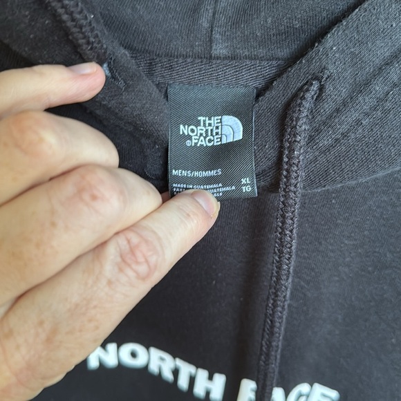 The North Face Men's Black “Never Stop Exploring “ Hoodie size XL - Picture 2 of 5